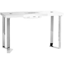 Masa de manichiura Momo 05-SL 151049 (White/Silver) Thumb