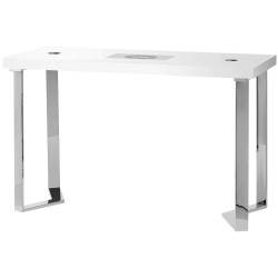 Masa de manichiura Momo 05-SL 151049 (White/Silver) Thumb