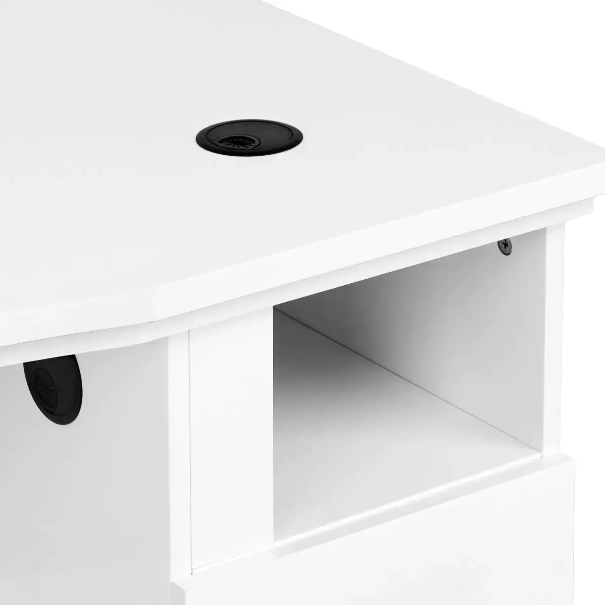 Стол маникюрный с вытяжкой Momo L01 151026 (White) - 16