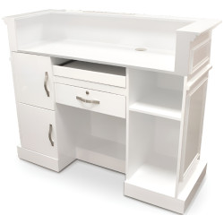 Birou de receptie Quirumed 359-HKT445 (White) Thumb