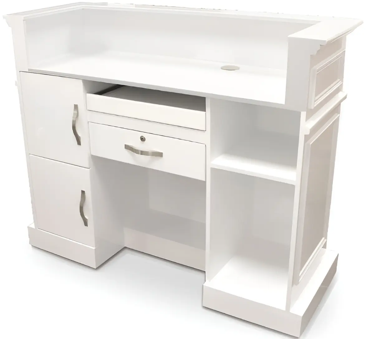 Birou de receptie Quirumed 359-HKT445 (White) - 2