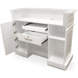 Birou de receptie Quirumed 359-HKT445 (White) Thumb