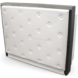 Birou de receptie Quirumed 359-HKT451 (White/Grey)