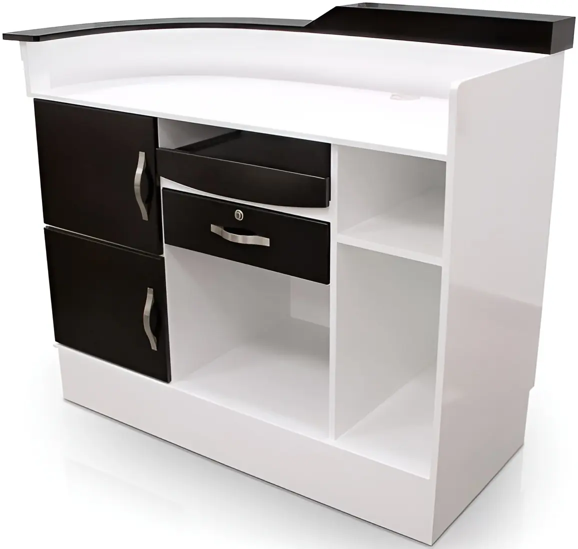 Стол-ресепшн Quirumed 359-HKT453 (White/Black) - 2