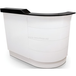 Стол-ресепшн Quirumed 359-HKT453 (White/Black)