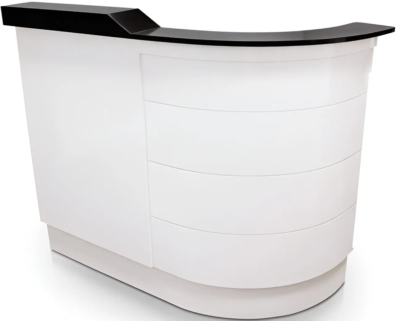 Стол-ресепшн Quirumed 359-HKT453 (White/Black)