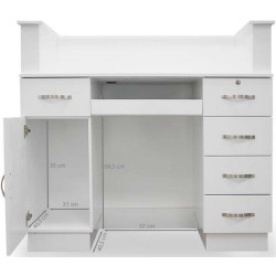 Стол-ресепшн Quirumed 359-HKT851 (White) Thumb