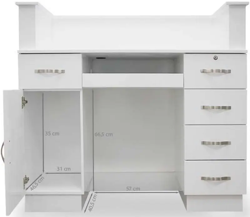 Стол-ресепшн Quirumed 359-HKT851 (White) - 6