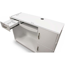 Стол-ресепшн Quirumed 359-HKT873 (White/Grey) Thumb