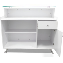 Birou de receptie Quirumed 360-DP3305-BL (White) Thumb