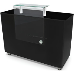 Birou de receptie Quirumed 360-DP3307-BK (Black)