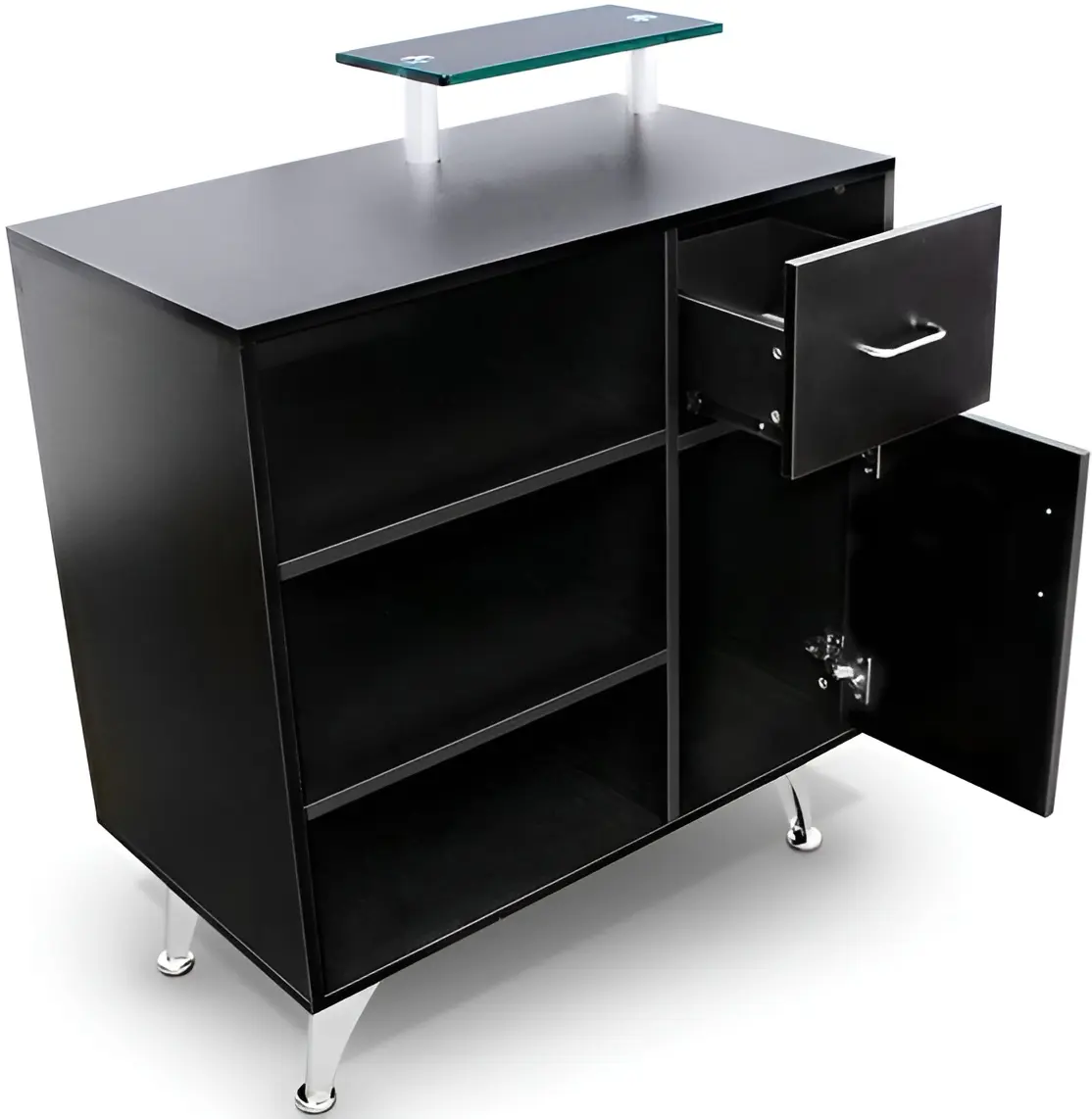 Стол-ресепшн Quirumed 360-DP3308-BK (Black) - 3