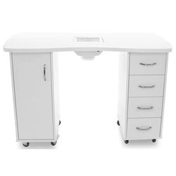 Masa manichiură cu aspirator Activeshop 2027 (White) Thumb