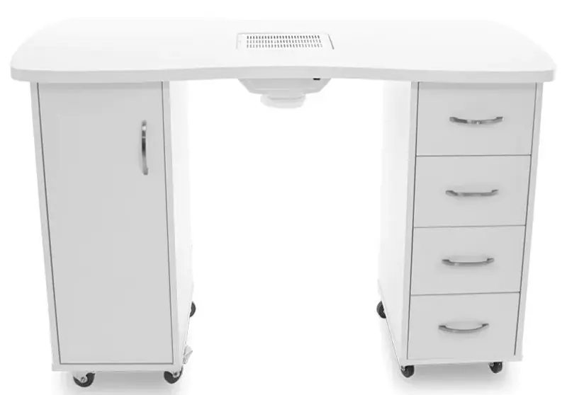 Masa manichiură cu aspirator Activeshop 2027 (White)