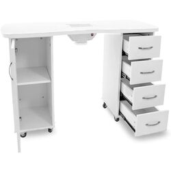 Masa manichiură cu aspirator Activeshop 2027 (White) Thumb