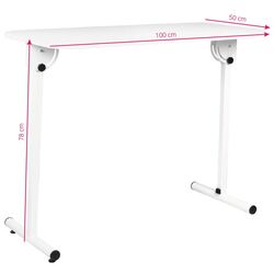 Стол маникюрный складной Activeshop 130011 (White) Thumb