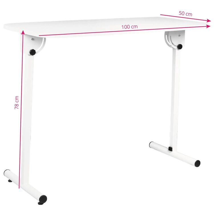Стол маникюрный складной Activeshop 130011 (White)