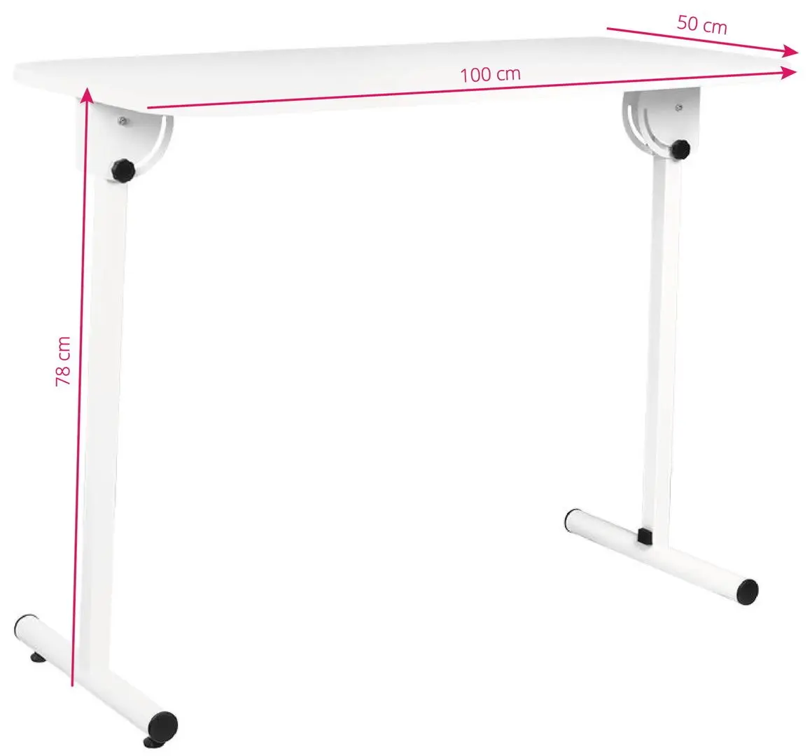 Стол маникюрный складной Activeshop 130011 (White) - 6