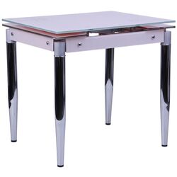 Стол раскладной AMF Модерн Мэдлин (Chrome/Melted Milk)