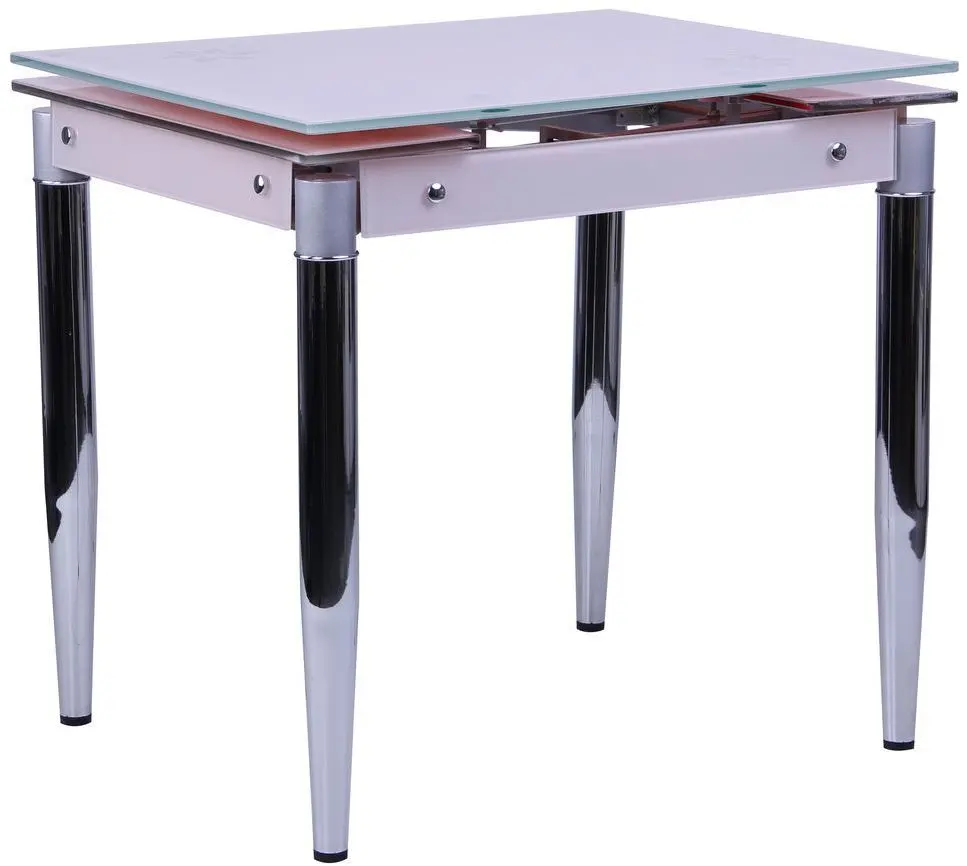 Стол раскладной AMF Модерн Мэдлин (Chrome/Melted Milk)