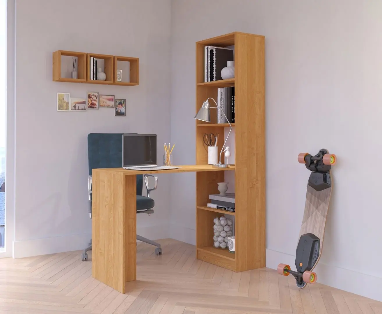 Masa de birou Artool Smart 125x50x180 (Alder)