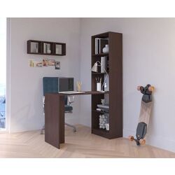 Masa de birou Artool Smart 125x50x180 (Wenge) Thumb