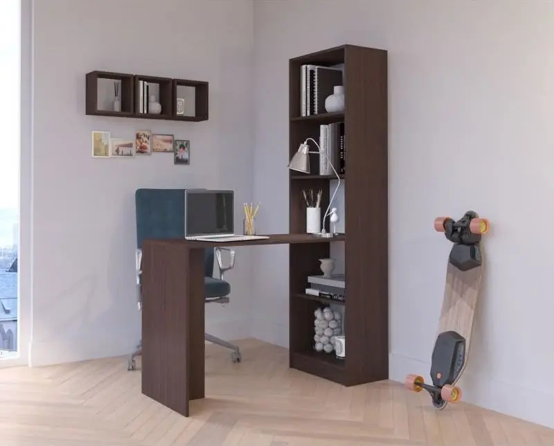 Masa de birou Artool Smart 125x50x180 (Wenge)