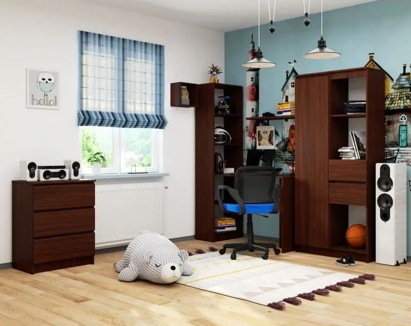 Masa de birou Artool Smart 125x50x180 (Wenge)