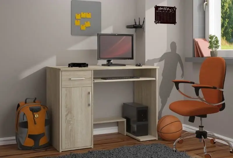 Masa pentru calculator Artool 162365-AK (Oak)