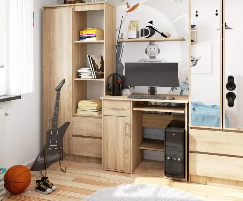 Masa pentru calculator Artool 162365-AK (Oak)