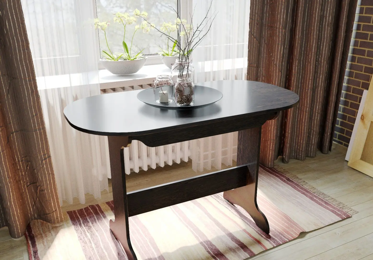 Masa BonMebel Boston (Wenge) - 2