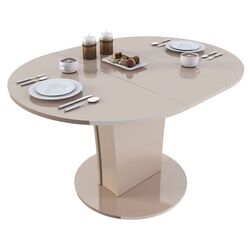 Masa extensibila BonMebel Bergamo 6 (Beige Gloss)