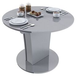 Стол раскладной BonMebel Bergamo 6 (Серый Глянец) Thumb