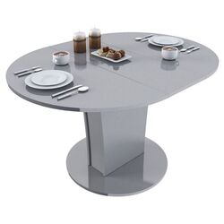 Стол раскладной BonMebel Bergamo 6 (Серый Глянец)