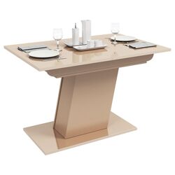 Masa extensibila BonMebel Bergamo 1 (Beige Gloss)