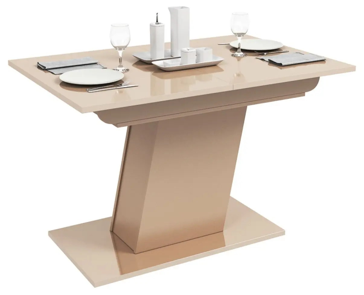 Masa extensibila BonMebel Bergamo 1 (Beige Gloss)