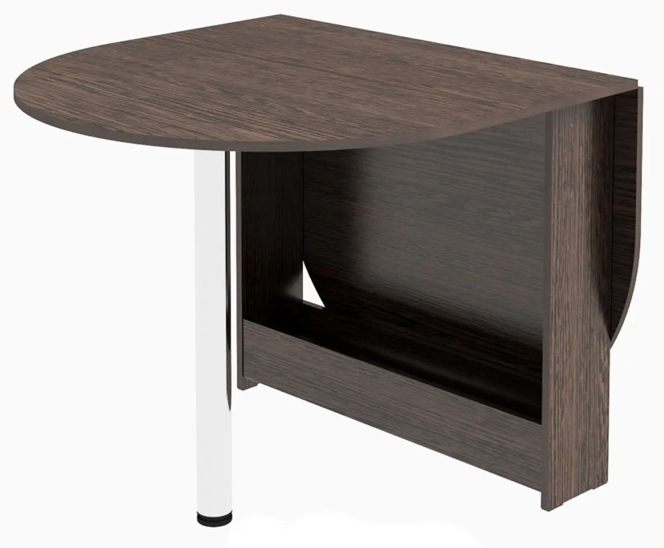 Стол-тумба BonMebel Тайга Мини (Венге)