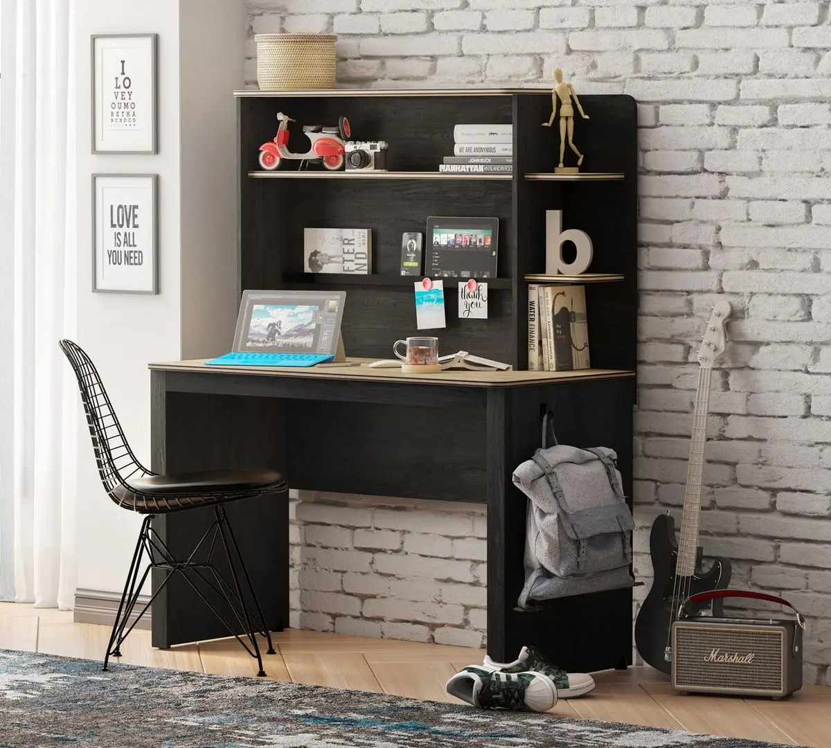 Masa de birou Cilek Black Line 20.58.1108.00