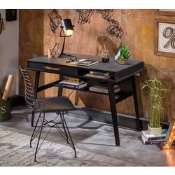 Masa de birou Cilek Dark Metal 20.52.1108.00 (Blak/Gray) Thumb