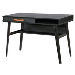 Masa de birou Cilek Dark Metal 20.52.1108.00 (Blak/Gray)