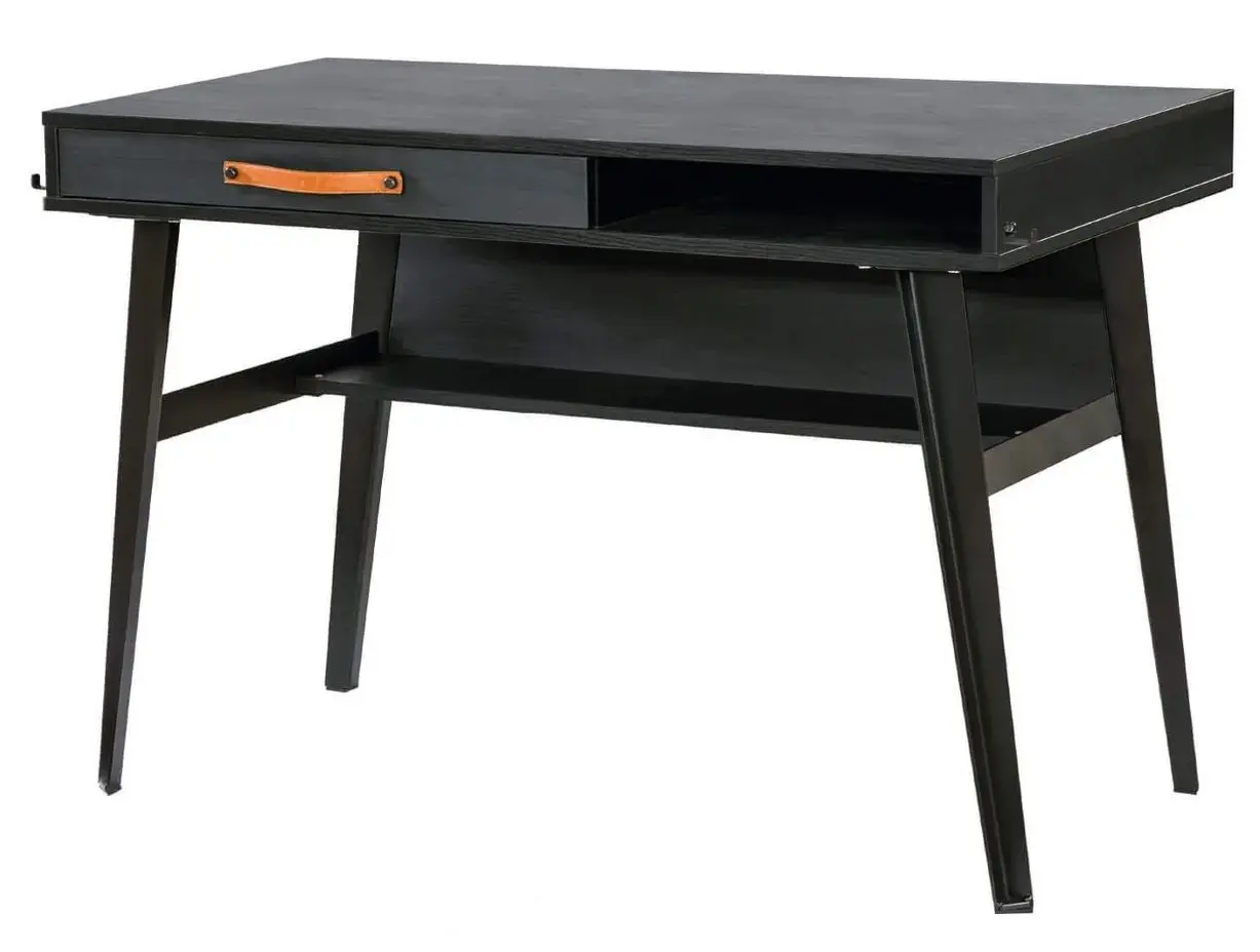 Masa de birou Cilek Dark Metal 20.52.1108.00 (Blak/Gray)