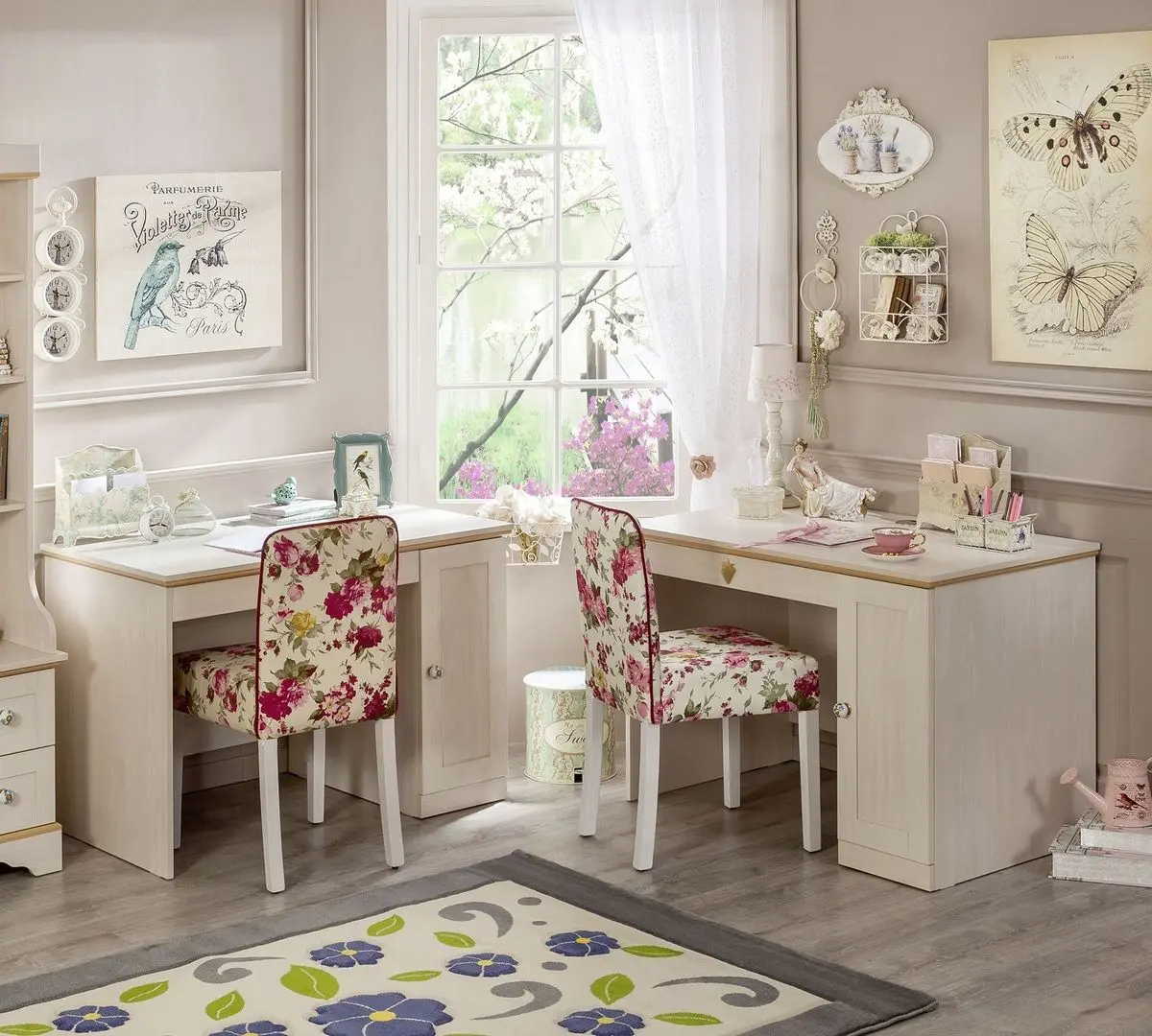 Masa de birou Cilek Flower 20.01.1103.01