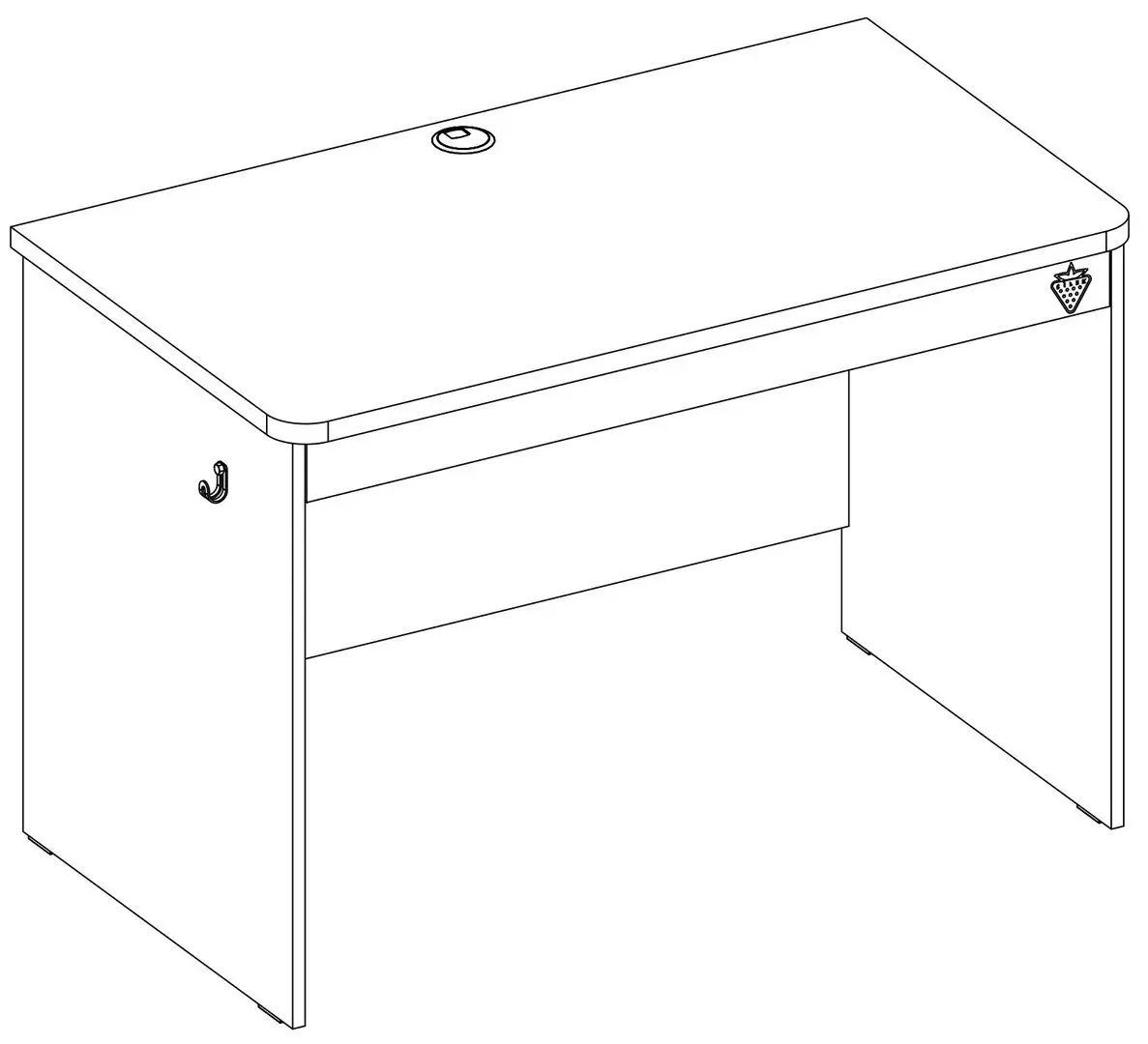 Masa de birou Cilek Mocha 20.30.1103.00