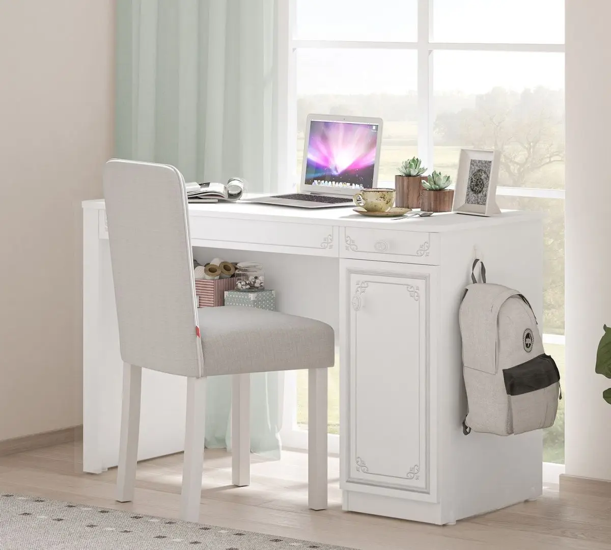 Masa de birou Cilek Selena Grey 20.75.1101.00