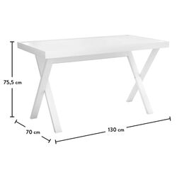 Masa de birou Cilek White 20.00.1101.00 (White) Thumb