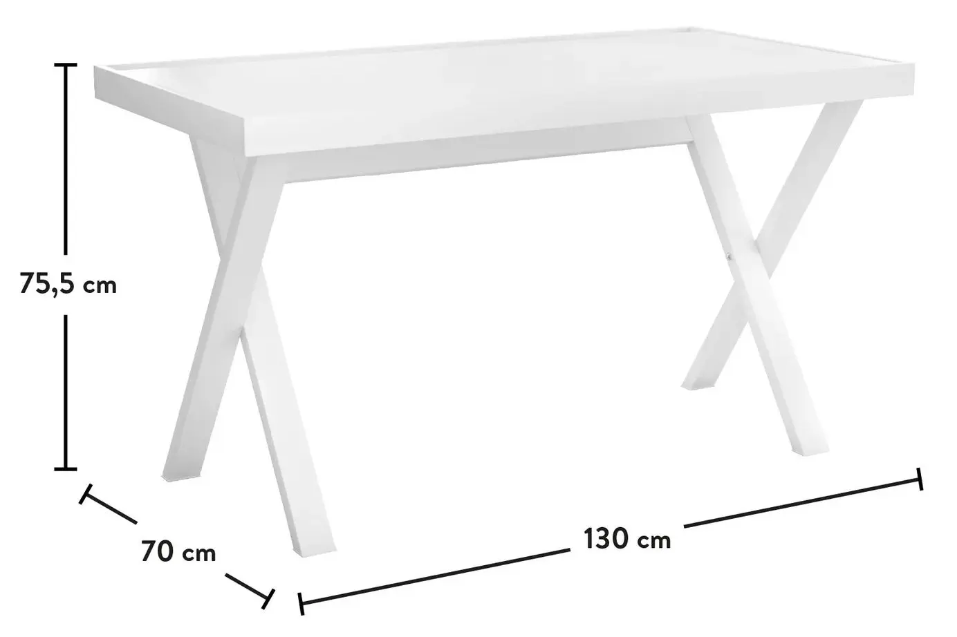 Masa de birou Cilek White 20.00.1101.00 (White)