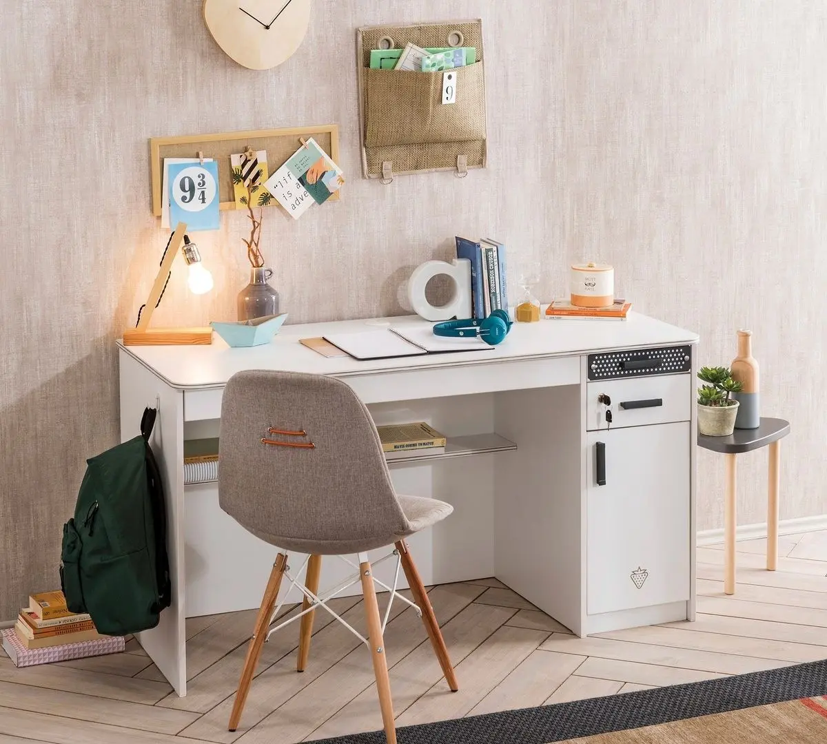 Masa de birou Cilek White 20.54.1103.00