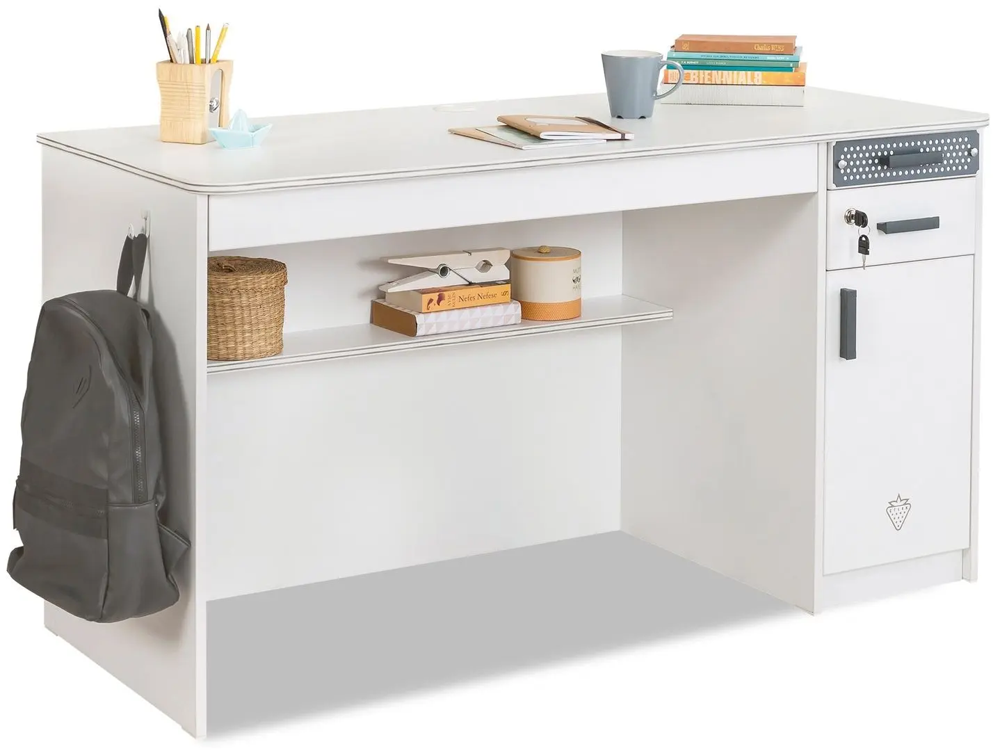 Masa de birou Cilek White 20.54.1103.00