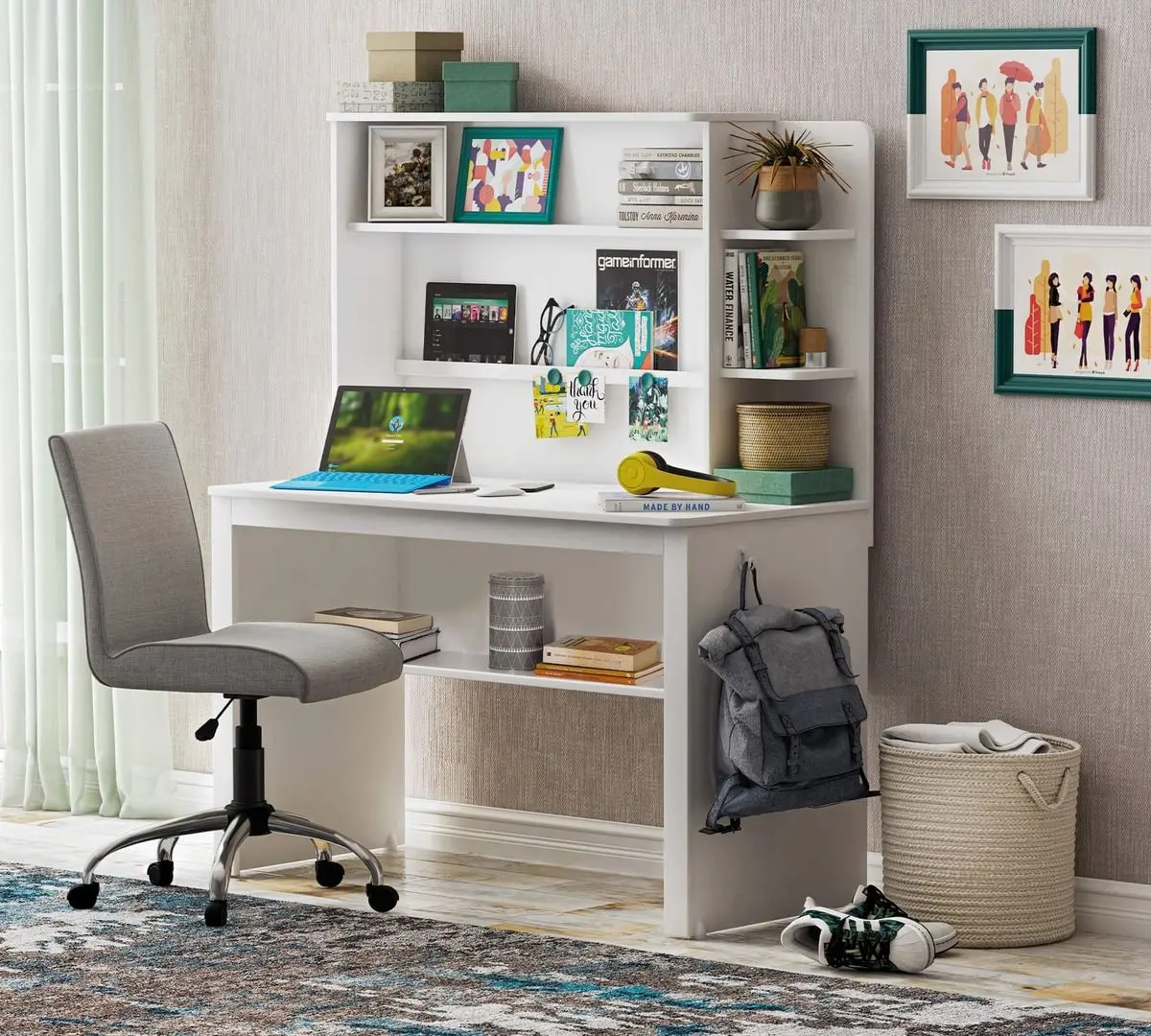 Masa de birou Cilek White Line 20.00.1108.00 (White)