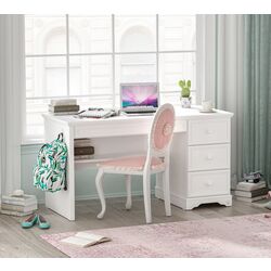 Masa de birou Cilek Rustic 20.72.1101.00 (White) Thumb